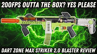 You Want a Drum a Mag and 200fps Yes Dart Zone Max Stryker 20 Blaster Review [upl. by Yruama259]