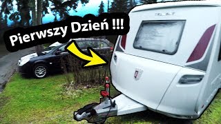 Pierwszy Dzień z Nową Przyczepą Kempingową   Jak mieszka się w przyczepie TABBERT Vlog 273 [upl. by Pfister]