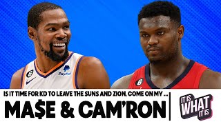 IS IT TIME FOR KD TO LEAVE THE SUNS AND ZION COME ON MY [upl. by Della]