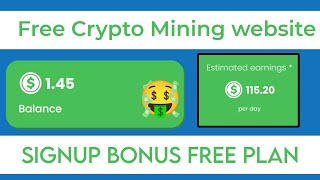 Earn 115 by joining this website  Free crypto earning website  Free USD mining Robot [upl. by Idnak600]