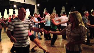 Patty and Wayne Brodd dancing WCS  Closing night of Melody Club [upl. by Syl826]