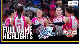 CREAMLINE vs CHERY TIGGO  FULL GAME HIGHLIGHTS  2024 PVL REINFORCED CONFERENCE  JULY 30 2024 [upl. by Hightower]