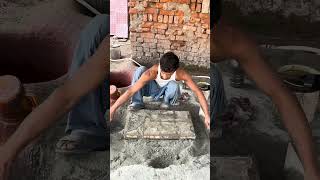 making Useful Cement Products shorts diy cementprojectsyoutubeshorts satisfying [upl. by Liris]