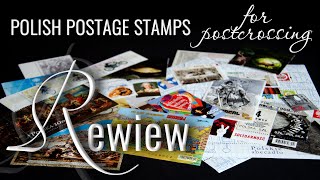 👀 REVIEW Purchase of postage stamps 02  Polish postage stamps  POSTCROSSING [upl. by Luar]