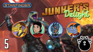 Starfinder Junkers Delight  Episode 5  quotBattle for the Midzonequot [upl. by Noryv964]