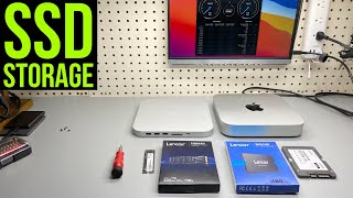 SSD Storage For Mac Mini M1 [upl. by Haletta]