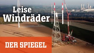 Neue Bauweise Dieses Windrad soll dreimal leiser sein  DER SPIEGEL [upl. by Ardnas]