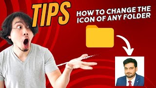 How to change folder Icons with any picture How to use my picture as folder Icon in window 10 [upl. by Lonnard]