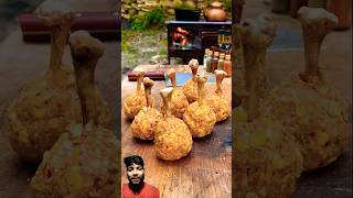 CHICKEN LOLLIPOP AUR SWADISHT 🍗😋 shorts chickenrecipes outdoorcooking trendingvideo [upl. by Assillim]