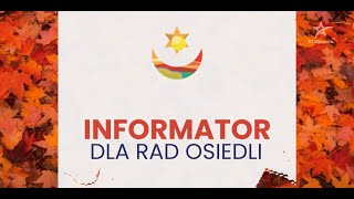 Informator dla Rad Osiedli 19 [upl. by Guthrey]