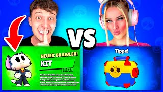 Ich PRANKE Brawl Stars ANFÄNGERIN mit GEHEIMEN TRICKS und sie MERKT ES NICHT 🤣 [upl. by Arekat]