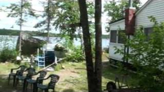 Maine Real Estate Video Brackett Lake Waterfront  8040 [upl. by Bridges]