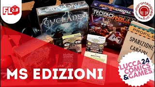 Intervista a Andrea Porati di MS Edizioni  Lucca Comics amp Games 2024 [upl. by Ellened]