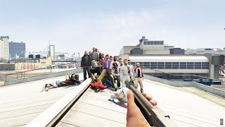 GTA 5  Slow Motion amp Epic Kills  Ragdolls Compilation Vol 5  Euphoria Physics [upl. by Herrick]