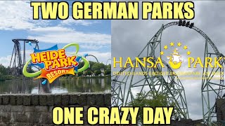 I Visited Hansa Park and Heide Park in One Day [upl. by Vano250]