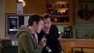 Zach and Barry Kripke sing Dont Go Breaking My Heart  The Big Bang Theory [upl. by Herschel]