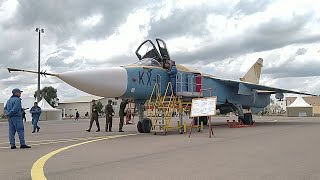 المقنبلة الجزائرية سوخوي 24  Algerian Sukhoi Su 24 [upl. by Assilev]