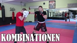 Effektive Kombinationen im Kickboxen amp Boxen [upl. by Rinaldo810]