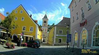 D Stadt Burglengenfeld Landkreis Schwandorf Rundfahrt durch die Stadtmitte August 2022 [upl. by Kessiah22]