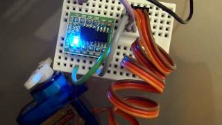 Pico85  ATtiny85 Arduino Servo controlling [upl. by Onra]