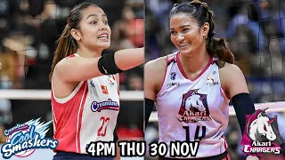 CREAMLINE vs AKARI  PVL 2023 ALL FILIPINO LIVE SCORES [upl. by Anilra]