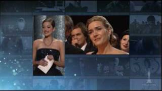 Kate Winslet winning Best Actress for quotThe Readerquot  81st Oscars 2009 [upl. by Nnaylrebmik]