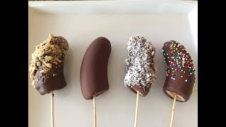 Easy banana popsicle recipe [upl. by Kenny759]