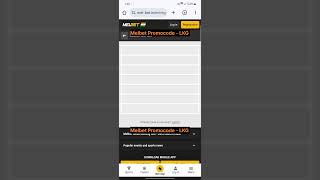 How To Register In Melbet  Melbet Promo code  Melbet Promocode Today [upl. by Nidnerb694]