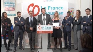 Conférence de presse des avocats de la France insoumise [upl. by Merilee707]