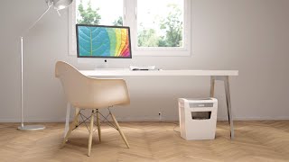 Leitz IQ Office S Paper Shredder P4  EN [upl. by Aihcsrop]