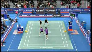 Semi Finals  XD  Lee YD  Ha JE vs A Nikolaenko  V Sorokina  2012 Victor Korea Open [upl. by Luy]