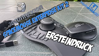 3Dconnexion SpaceMouse® Enterprise Kit 2 – erster Eindruck und Unboxing [upl. by Yasmine162]