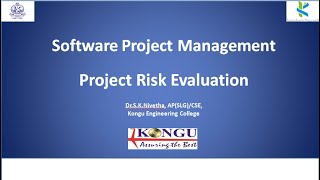 Project Risk Evaluation  Software Project Management  CS Lectures by SKN  Decision Trees [upl. by Long]