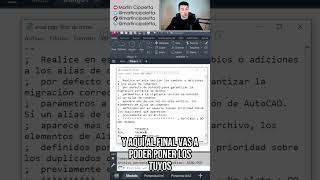 🔴 Edita tus propios SHORTCUTS de AutoCAD Atajos de Teclado [upl. by Berman939]