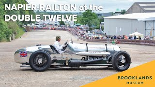 NapierRailton demonstrations at the Brooklands Double Twelve [upl. by Colson956]