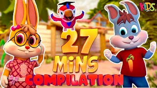 Tinkoo Aur Tinki Cartoon Series  Ep 07 to 12   Funny Cartoon For Kids  3D Animation Cartoon [upl. by Fachanan]