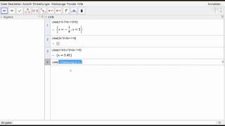 MAY GeoGebra 04 Gleichungen und Formeln [upl. by Trik]