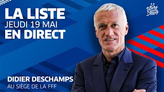 Conférence de Didier Deschamps en replay I Équipe de France 2022 [upl. by Nirehtac513]