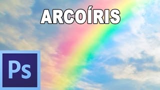 Cómo crear un arcoiris con Photoshop  Tutorial Photoshop en Español por prismatutorial HD [upl. by Hsetih23]