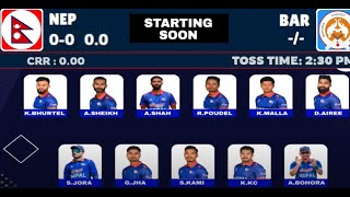 NEPAL VS BARODA TRIANGULAR T20 SERIES 2024 LIVE [upl. by Kantor643]