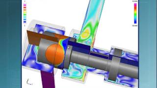 SpoolValve CFD Simulation Demo using PumpLinx [upl. by Sikleb349]