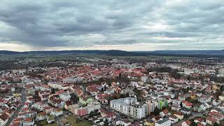 Luftvideo mit Stadtpanorama Neumarkt in der Oberpfalz FotoDrohne 2024 4k [upl. by Loma]