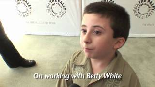 The Middle  Atticus Shaffer  Working with Betty White [upl. by Kinimod]