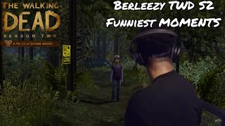 ALL of Berleezys The Walking Dead Season 2 FUNNIEST MOMENTS [upl. by Lucina883]