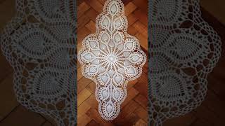 crochet table runnerscrochet short [upl. by Eigla677]