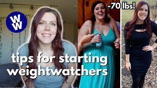 TIPS FOR STARTING WEIGHTWATCHERS IN 2024  WW Plan and Points Explained  Tips for Success [upl. by Bromleigh]