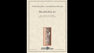 Solstice by Michalis Andronikou performed by Chronos Contemporary Music Ensemble [upl. by Audrey757]