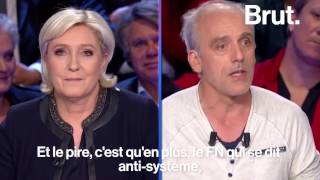 Philippe Poutou on fire contre Fillon et Le Pen [upl. by Zebulen]