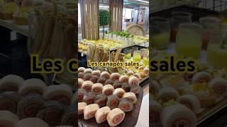 Les Canapés sales canapes sales food likeandsubscribe agadir hotel [upl. by Lianne725]