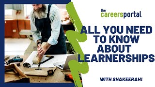 All You Need To Know About Learnerships  Careers Portal [upl. by Anitsenre]